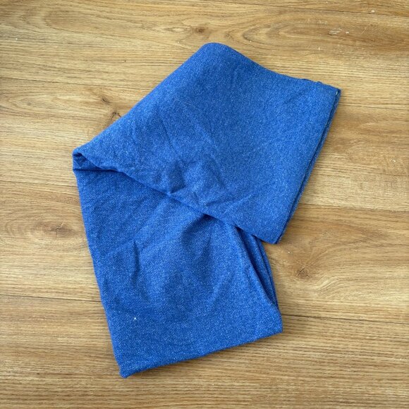 Ivivva Lululemon Button Wrap Knit Scarf Blue Chevron One Size - Picture 1 of 6